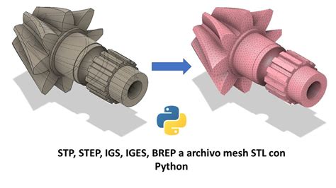 convertir step en stl.